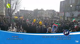 راهپیمایی 22 بهمن شهرستان بهارستان